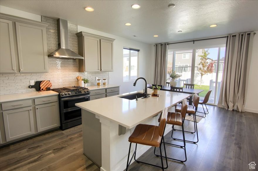 ENERGY-EFFICIENT 5-BEDROOM HOME | SOLAR + ALL APPLIANCES INCLUDED Enjoy exceptional energy efficiency with solar panels already installed and average monthly electric bills around $30. Built in 2022, this modern 5-bedroom, 3-bath home is fully move-in ready and designed for today's lifestyle. The open-concept main floor is filled with natural light and flows seamlessly into the kitchen and living areas. Upstairs, a spacious flex space offers endless possibilities - second living room, play area, home office, or media room. All appliances are included, making your move simple and stress-free. With newer construction, a functional layout, generous living spaces, and long-term energy savings, this home delivers outstanding value and comfort in the heart of West Point.