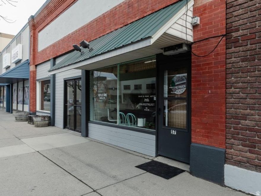 Great location in the center of town!  Multiple tenants in the building with a hair salon, aesthetics, and massage plus plenty of more room that can be turned into office space or storage.   The rear section electrical was upgraded in 2011.  Parking out front or in the rear available ( not owned by seller-owned by the city.)