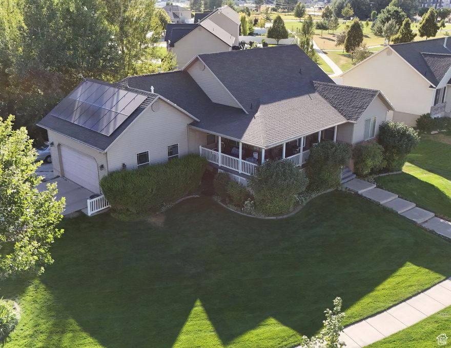 Don't miss out on this amazing home in Nibley.  Mother-In-Law apartment with separate entrance, plenty of parking, room for everyone.  You'll love the open concept on the main level that walks out onto a huge covered deck with hot tub.  You'll love the little stream that runs along the back yard, plus the walking paths to the community park.  This home is perfectly located to be close to shopping, schools, entertainment, outdoor adventures and yet quiet enough for your peace and pleasure. Washer and dryer hook up upstairs and downstairs. Schedule your showing today.  Square footage provided as a courtesy, buyers or buyer's agent to verify.
