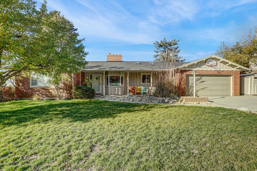 Discover this charming Olympus Cove gem, ready for its next chapter! Nestled in the high-demand area right at the base of majestic Mount Olympus, this home boasts stunning valley views from the backyard, along with a mature Golden Delicious apple tree and towering pine trees that provide shade, privacy, and a touch of natural beauty. Step inside to find thoughtful updates and cozy features throughout. The kitchen is brightened by two skylights, providing ample natural light, while the upstairs living room features elegant hardwood blinds and a wood-burning fireplace for those crisp Utah evenings. Downstairs, the walk-out basement offers endless potential with a separate furnace, a wet bar perfect for entertaining, another wood-burning fireplace, and a bathroom and carpet refreshed in 2015. Recent upgrades ensure peace of mind: a newer roof, newer upstairs furnace and AC, and energy-efficient systems to keep you comfortable year-round. Outside, relax under the covered patio and enjoy the serene outdoor space. Priced as an exceptional value, this property is a savvy investment opportunity-many comparable homes in the area command twice the price. Don't miss your chance to own a slice of Olympus Cove paradise! Schedule a showing today.