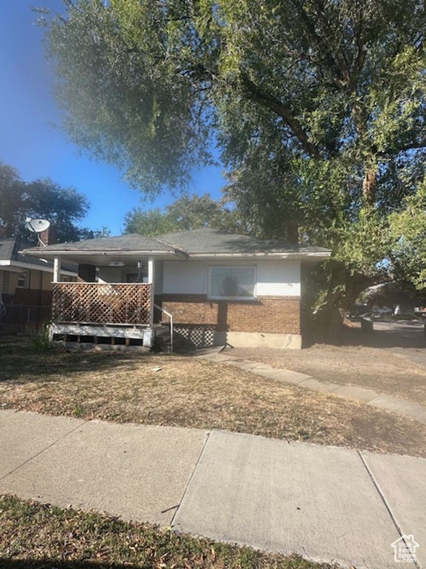 Investor Opportunity!  This home sits in a great downtown neighborhood. Needs work. As-Is, Cash offers only. Basement has low ceiling, but has room for storage. Furnace and central A/C are less than 1 year old and the water heater is only 3 years old. Back yard is fully fenced. Square footage for main floor is per county records.  Basement not listed on the county records, but is in this listing. Buyer advised to confirm square footage.