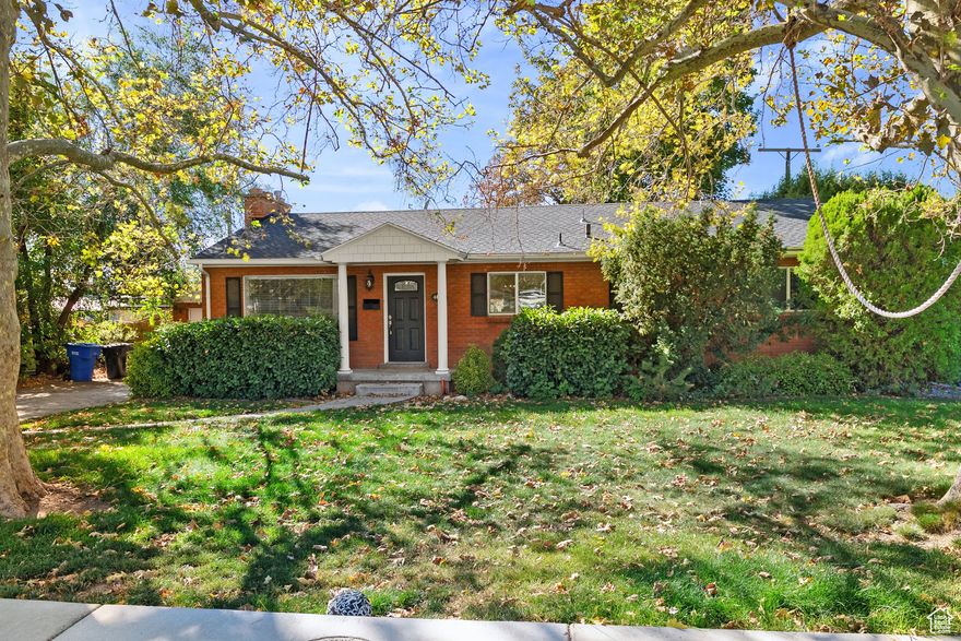 Beautiful red brick rambler nestled in the heart of Holladay, Utah. This charming home, originally built in 1954, blends timeless character with thoughtful renovations throughout. Offering 4 bedrooms and 1.5 bathrooms across 2,288 square feet, it sits on a well-maintained lot with mature landscaping that adds privacy and curb appeal. The home is fully finished and features a one-car garage. Major updates include a new roof in 2017, water heater in 2018, complete plumbing and water system replacement in 2023, and a new HVAC and AC system in 2021, providing comfort and peace of mind for years to come.   Square footage figures are provided as a courtesy estimate only and were obtained from county records.  Buyer is advised to obtain an independent measurement.
