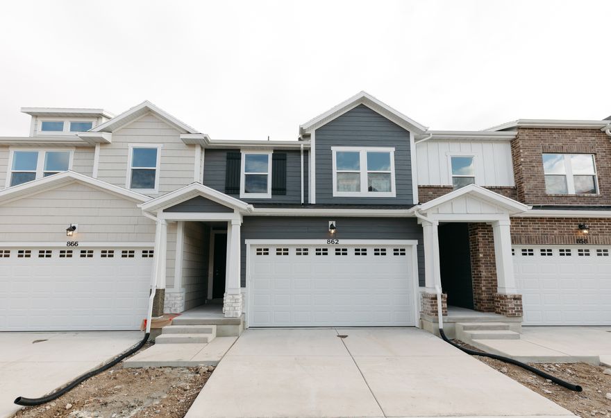 Discover the perfect blend of convenience and comfort with your new townhome! Enjoy the perks of multi-story living and a two-car garage, without the upkeep of a single-family home. Plus, you'll love the community amenities: a clubhouse with a gym, a large pool, and pickleball courts. Located in the fast-growing Highridge at Mt. Saratoga, a master-planned community with future parks, trails, and open spaces. Reach out to today for more information or to set up a visit to the community!