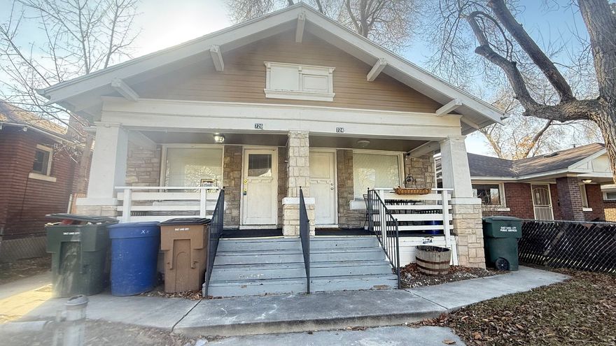 This cute duplex near Trolley Square offers the perfect location for those looking to enjoy all that the city has to offer. With 2 bedrooms and 1 bathroom, this cozy apartment is fully landscaped and boasts stunning mountain views. The sprinkling system and included yard care make maintenance a breeze, allowing you to relax and enjoy your surroundings. Don't miss out on this fantastic opportunity to live in a prime location with all the amenities you need. Schedule a tour today! Close to the University of Utah and Downtown. Conveniently located near public transportation. Fireplace is decorative and cannot be used. Square footage is approximate. Tenant to verify all information.