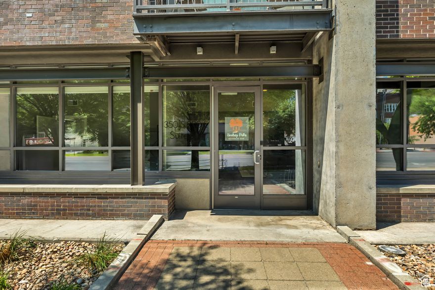 2 offices for lease on ground level of the beautiful Metro Condos building downtown. The other 2 offices are currently being used by Healing Pathways, mental health therapists.  Rooms are private, and newly renovated.  The entire office space is updated, modern, and very clean. Tenant will have access to waiting room, kitchen, restroom, covered parking, and other building amenities including an onsite gym. Please reach out to Shelley for more information or to tour. Owner would prefer a 2 year lease. Showing by appointment only.