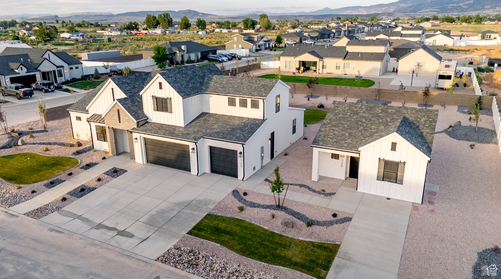 Now under construction and featured in the 2025 Festival of Homes! The Aurora offers 2,739 sq. ft. with 4 bedrooms, 3 bathrooms, a spacious main-level living area, and an upstairs loft. A detached 779 sq. ft. guest house (ADU) includes 2 bedrooms, 1 bathroom, a full kitchen, and separate living space-perfect for guests, multigenerational living, or rental income. Designed with quality craftsmanship and modern comfort in mind. Fully landscaped! Ask about our Bradley Bucks promotion - up to $10,000 flex cash available on select homes!