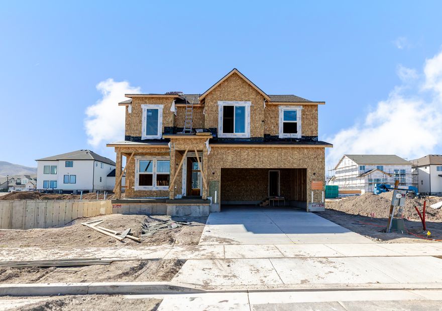 Come make our house your home in our beautiful Mountain Ridge community! Local elementary and high schools are just a short walk away. Enjoy top-tier amenities like clubhouses, a fully equipped gym, sparkling pools, parks, and pickleball courts. Plus, take advantage of quick and easy access to both Mountain View Corridor and Bangerter Highway. Discover everything this exceptional community has to offer! Reach out today to learn more or schedule your visit! (MORGAN LOT 2709)