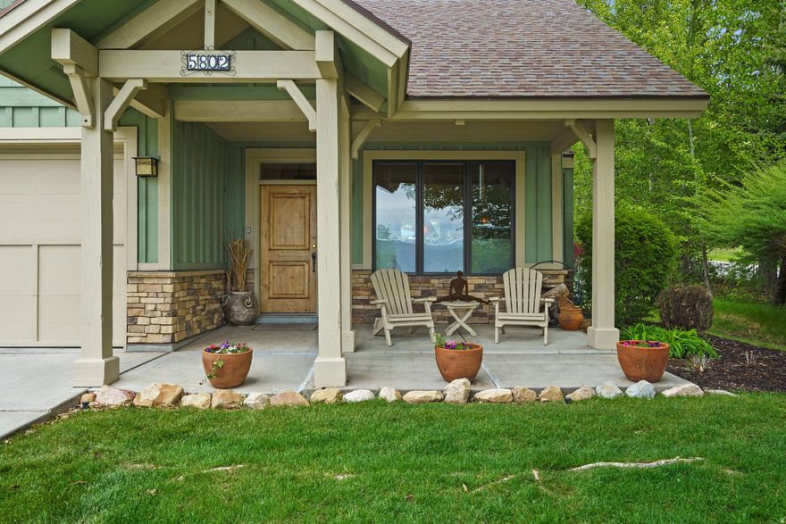 Welcome to this well maintained, fully furnished two-story residence situated in the sought-after Trappers Ridge community of Eden, Utah. Owned and cared for by the original owner, this home occupies a premium corner lot with no anticipated adjacent development, ensuring privacy and preserving the tranquility of its natural surroundings. Enjoy breathtaking views of Pineview Reservoir, Snowbasin Resort, and the Ogden Valley. Ski enthusiasts will appreciate the convenience of the Powder Mountain ski bus stop located just at the corner, offering effortless access to world-class skiing. This thoughtfully designed home features three bedrooms and three bathrooms, perfectly blending comfort with practicality for year-round mountain living or short-term rentals. Added benefits include fully paid solar panels and a Level 2 Wallbox electric vehicle charging station, providing eco-friendly appeal. Step inside to discover an open and airy main living area adorned with generously placed windows that flood the space with natural light while framing stunning views. Vaulted ceilings with exposed beams and a cozy fireplace create an inviting ambiance ideal for both relaxation and entertaining. The main level also includes a convenient guest bathroom and an eat-in kitchen that seamlessly flows into the family dining room, providing ample space for gatherings and everyday living. The primary suite on the main floor offers privacy and ease of access, featuring a spacious ensuite bathroom and a generous walk-in closet. Upstairs, two additional bedrooms, an office area, and a large bathroom offer versatile options for guests, family members, or a home workspace. An extra bonus room is perfect for storage, a secure owner's closet, or a children's playroom. Outside, a spacious patio surrounded by mature landscaping provides natural privacy and a serene retreat, ideal for morning coffee, twilight dinners, barbecues, or enjoying the outdoors throughout the seasons. The homeowners association enhances the living experience with resort-style amenities, meticulous landscaping, and beautifully maintained common areas. This remarkable home harmonizes comfort, elegant design, and a prime location just minutes from premier skiing, hiking, and the natural splendor of Ogden Valley. It represents a rare opportunity in one of Eden's most coveted neighborhoods. With short-term rentals permitted, this property also offers excellent investment potential.