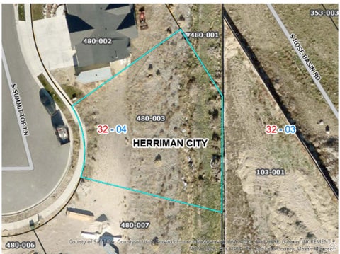 Vacant Land For Sale - 14171 S Summit Top Ln #145<br/> Herriman, UT 84096