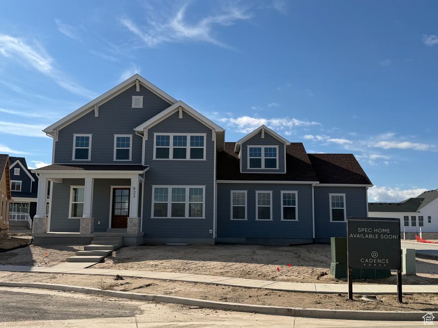 Great home with beautiful views!  Great kitchen with spacious pantry and mudroom.  Large bedrooms rooms, and gathering spaces.  Huge master bath and closet!  Lots of room to grow in basement (builder can finish to suit for an additional cost). Come check out this beautiful in a great community! Landscaping will be included in price, and will be installing soon!