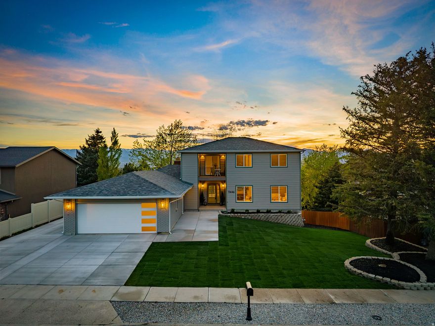 *Price Improvement* Pre-appraised and pre-inspected. Fully permitted and rebuilt from the foundation. Offering the feel of new construction in an established neighborhood. Major upgrades include ALL-NEW electrical, plumbing, HVAC systems, roof, windows, exterior, concrete driveway, EV charging and new sewer line to the street. Tucked in a quiet cul-de-sac enjoy sweeping valley panoramas from the brand new Trex deck and stunning mountain views off of the front balcony. Located near top-notch schools, 15 mins to freeway access, shopping and dining. Thoughtfully reimagined interior is designed for entertaining, featuring a gourmet kitchen with professional-grade appliances, custom oak cabinetry, Taj Mahal quartzite countertops, and an expansive island. The lower level includes a wet bar, sauna, fitness space, wine cellar/cold storage and private guest suite. Must see to truly appreciate.