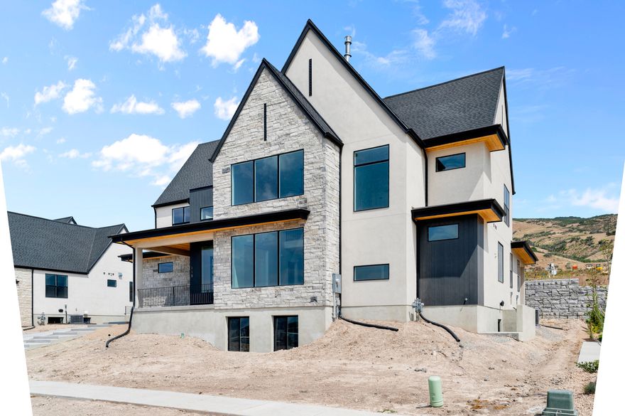 The wait is finally over! Inverness Single Family Emerald Elite series homes are now available! Located on the foothills in East Lehi with amazing views sits a new home community like no other. The much anticipated, highly sought after Inverness community is NOW OPEN! Close to schools, shopping, dining, highways and the silicon slopes you can get where you need to be quickly. This beautiful Kirkhill home provides plenty of huge windows to enjoy the amazing views and will be ready for closing in May. Large, open floorplan with soaring great room ceilings. Room in the unfinished basement for future bedrooms, bathrooms, family room, kitchenette and laundry. Emerald Elite finishes include 10' ceilings on main, 9' foundation walls, gourmet JennAir appliances, luxury quartz countertops, emerald level cabinetry, designer light fixtures and more. Ask me about our generous home warranties, active radon mitigation system and Smart Home package which are all included in this home. $25,000 towards closing costs using our preferred lender that you can use to buy down your interest rate. Actual home may differ in color/material/options. Pictures are of finished homes of the same floor plan and may contain options/upgrades/ decorations/ furnishings not available at the advertised price. No representation or warranties are made regarding school districts and assignments; conduct your own investigation regarding current/future school boundaries. Buyer to verify all information. Sales office hours are Monday, Tuesday, Thursday, Friday, and Saturday from 11:00am-6:00pm. Wednesday from 1:00pm-6:00pm.