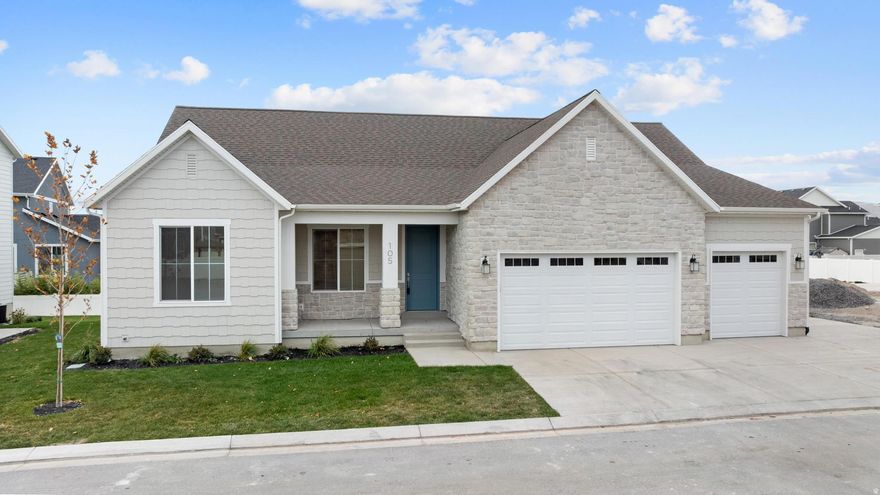 $60,000 in Holiday savings!! $40,000 price reduction plus a $20,000 preferred lender incentive!! This is the last chance to get into this subdivision, and the ONLY Autumn floor plan being built here. This rambler is over 4,000 sqft with everything you need on the main floor: 3 big bedrooms, 2.5 bathrooms, and a wide-open layout loaded with upgrades. The great room is massive with 12-foot ceilings and oversized windows that flood it with light. The kitchen is dialed in with quartz counters, a gas range, clean finishes, and a large walk-in pantry. The primary suite is next level-vaulted ceilings, a huge walk-in closet, and a bathroom with a soaking tub, walk-in shower, and double sinks. Outside you've got RV parking, a fully landscaped yard, and a 3-car garage big enough for your trucks, toys, and storage. Open House this Saturday Dec 6th from 10am-12pm!!