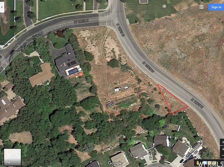 Hard to find Building Lot just became available for you next Custom Home! * Bring your Builder by to see how to access your best View of the Valley, Lake, and Mountains * Lot is gradually sloped for a natural walkout basement * Farmington City and UDOT own pieces to the North, East, and South which make your usable yard 1.5 acres * The city has already approved reduced setbacks on the East side * Plan on anywhere from $10K to $20K for Utilities to be place on the lot * Secondary Water is already set up.