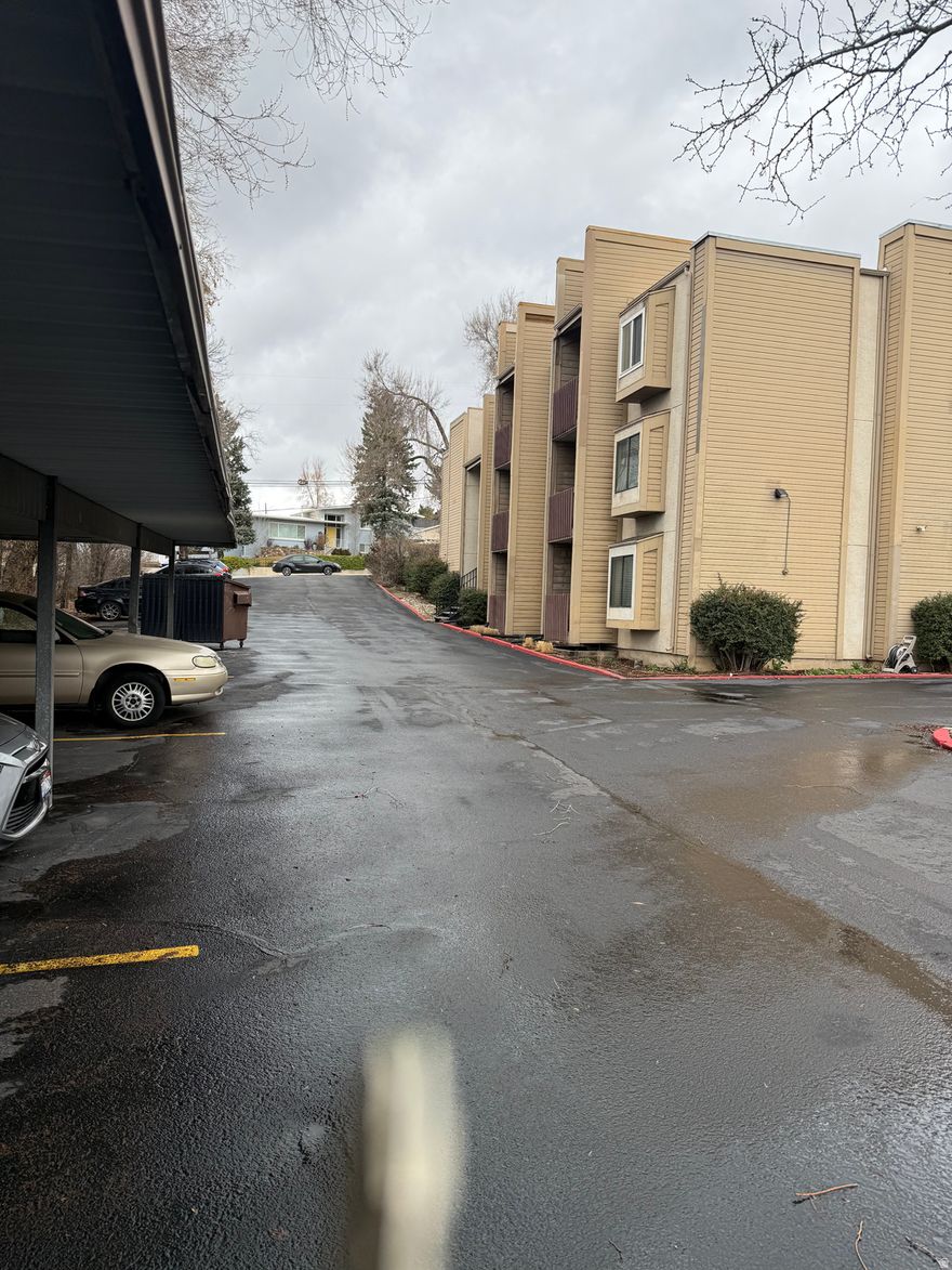 It is close to I 215 and shopping it is on the top floor  with lots of sun light, seller will not provide seller disclosure .