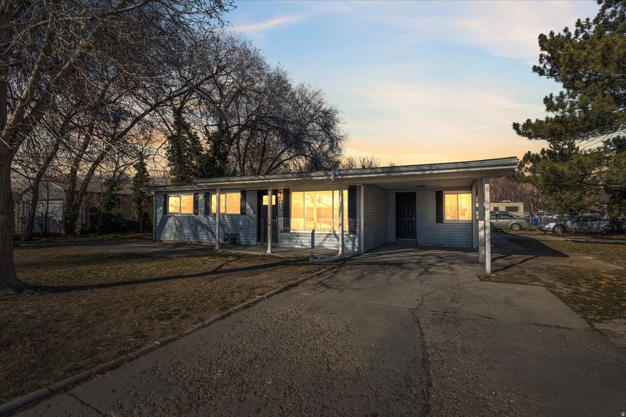 This beautifully remodeled ranch-style home is designed for real life-comfortable, functional, and flexible. The main home offers 3 bedrooms and 2 bathrooms, all thoughtfully updated with modern finishes and a layout that flows easily for everyday living, gathering, and growing.  The separate ADU with 1 bedroom and 1 bathroom adds a rare layer of versatility-ideal for extended family, guests, a private workspace, or future rental income. It's space that adapts as your needs change.  Single-level living makes this home approachable and practical, while the open, refreshed interior creates a warm, inviting feel the moment you walk in. Whether it's quiet mornings at home, kids spreading out with room to play, or hosting friends and family, this home is built to support the way people actually live.  The location is hard to beat-just minutes from shopping, dining, entertainment, public transportation, and easy interstate access, making commutes shorter and weekends simpler.  Move-in ready, thoughtfully updated, and full of opportunity-this is a home that fits today and grows with tomorrow.