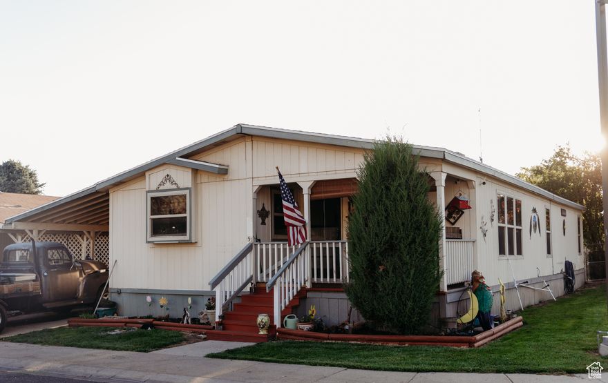 Welcome to this charming 3-bedroom, 2-bathroom double-wide manufactured home situated on a premium corner lot in the heart of Ogden! This well-maintained home offers both comfort and convenience, making it an excellent choice for your next move. Step inside to find a spacious layout perfect for everyday living and entertaining. The roof was replaced in 2016, and the water heater is just 3 years old, giving you peace of mind for years to come. Outside, you'll love the cute garden in the backyard, ideal for relaxing evenings or a touch of homegrown greenery. As part of this welcoming community, you'll enjoy fantastic HOA amenities including a clubhouse, pool, picnic area, playground, snow removal, common RV parking, on-site property management, and pet-friendly rules.