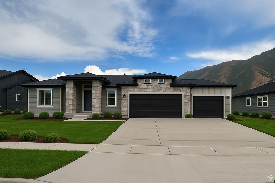 Step into your dream home-where panoramic mountain views set the scene and high-end finishes shine throughout. As you walk in, the grand 8-foot interior doors and soaring ceilings create an immediate sense of openness and elegance. The main floor is wide open, blending a spacious family room, a formal dining area, and a chef's kitchen into one effortless living experience. The kitchen is an entertainer's paradise, featuring an oversized island perfect for prepping, serving, or gathering around with friends. The massive walk-in pantry keeps everything tidy and tucked away, while sleek finishes elevate the entire space. Need room to grow? You've got it. This home offers five full bedrooms for the primary owner, plus a rare legal rental suite tucked smartly in the basement. Whether you're looking for extra income, a guest suite, or multigenerational flexibility, this ADU is fully compliant and cleverly designed-leaving plenty of basement space still available for you. Upstairs, the primary suite is a showstopper, complete with a luxurious bathroom and a huge walk-in closet that checks every box. And outside? Enjoy a large backyard ready for summer barbecues, pets, or even a future pool. Bonus: there's RV parking, so bring your gear and your sense of adventure. Some images are generated, ask agent for details and current stage of home.