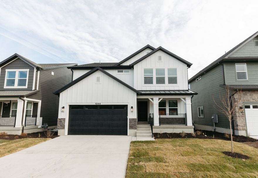 Welcome to your brand-new, single-family home, where modern design meets comfort and functionality. This thoughtfully crafted space offers an open-concept layout, ideal for both everyday living and entertaining. Enjoy the peace and privacy of your own home, all while being close to everything you need. It's more than just a house-it's a place to call your own. River Point is a vibrant, newly developed community in Lehi, offering a range of amenities including a clubhouse with a gym, a spacious pool, and a playground, among others! Reach out today for more information or to set up a visit to the community. (NORA LOT 205 )