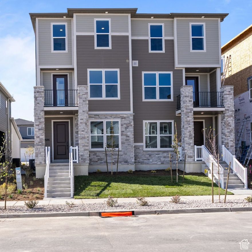 ***NEW COMMUNITY***SPECIAL FINANCING*** Qualify for a rate as low as 3.75% 5/1 ARM or 4.5% fixed 30yr rate FHA/VA. Rates are tied to using our preferred lender & insurance & credentials. Contact us today to learn more and schedule a tour! CONTRACT today & through 12/28/25 & Close by 1/30/26.***  An inviting covered porch welcomes guests to the impressive three-story Brooklyn 2 plan that comes with 9ft ceilings & 8ft doors on all three levels. The lower level features a 4th bedroom and bathroom. The main floor is highlighted by a spacious great room, an open dining area, a well-appointed kitchen boasting a center island and a pantry, and two relaxing decks. Upstairs, you'll find a convenient laundry and three bedrooms, including a lavish primary suite showcasing dual walk-in closets and a private bath. Minutes away from food, shopping, schools, parks & entertainment. Pictures shown of interior &exterior are of a model home to show space & not of actual home. Buyer to confirm square footage.