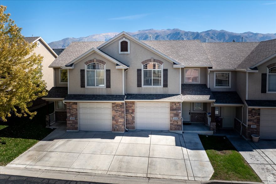Don't miss this fantastic Layton townhouse-clean, move-in ready, and packed with updates! Offering 3 bedrooms, 2.5 baths, and an excellent location close to shopping, dining, and commuter access, this home truly has it all. The main level features bright and open living spaces with beautiful new granite countertops and updated faucets throughout, while upstairs you'll find all three bedrooms plus the convenience of an upstairs laundry. Recent upgrades include a new water heater, newer stove and carpet, serviced a/c,  wainscoting,  and smart thermostat-- giving you peace of mind. You will love all of the closet storage and built-in garage shelving. Enjoy a primary owner bathroom suite with makeup counter and so much more! This one is ready for its next owner-schedule your showing today!