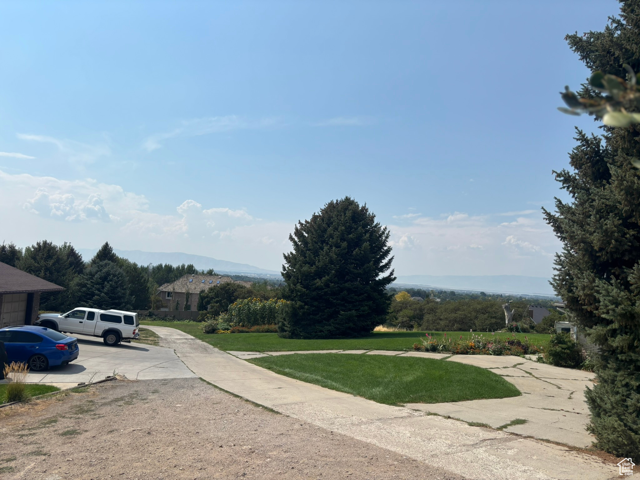 Secluded 2.97 acres with animal rights and an amazing view of the valley including all the way to Utah Lake. This is a solid built home with good bones that needs some updating. Or it is liveable while you build a new home with an amazing view. There is no way to describe it, you must come see it! All information herein is deemed reliable but is not guaranteed. Buyer is responsible to verify all listing information, including square feet/acreage, to buyer's own satisfaction.s.