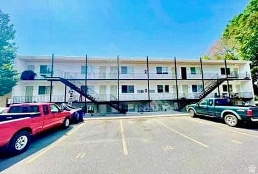 Must be Sold with the Scotsman 620 E 600 N, Logan, UT MLS#  MLS# 2139673    39 X 1 bed / 1 bath       2 X 2 bed / 1 bath       2 X 2 bed / 1 bath furnished (4 students, shared bedroom) 2200       1 X 4 bed / 1 bath furnished (4 students/4 private bedroom)        1 X 5 bed / 1 full bath and 1.5 bath furnished (6 students 4 private/1shared bedroom)       *8 Washers / 8 Dryers. No coins. Potential income to replace with coin operated Laundry All units have been remodeled in 2024 or 2025 New roof in 2024 and resurfaced parking in 2025 Landlord charges for WIFI providing an additional revenue stream All leases are 12-month terms Assumable FHA loan through Arbor Financial Group, 3.8% fixed interest, expires 2035 Market rates $1,400. Currently collecting $1,200 for the 39 X 1 bed/1 bath units