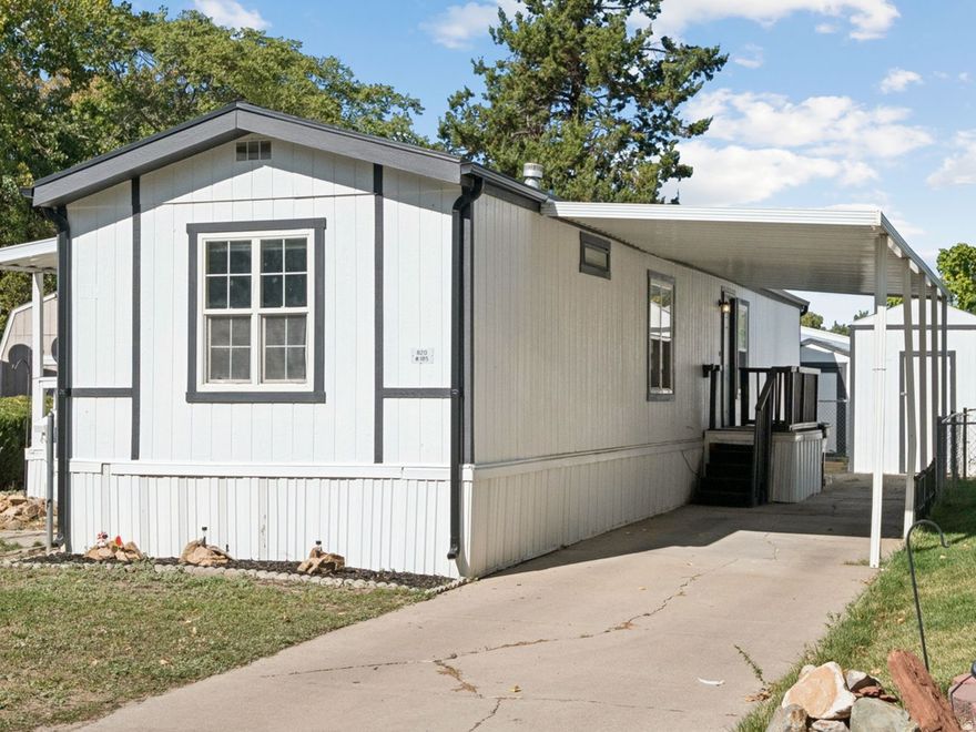 Welcome home to Majestic Oaks! One of Taylorsville's most charming communities. Nestled in a quiet park with mature trees and a welcoming neighborhood feel, along with a clubhouse, gym room, playground and community pool! This beautifully cared for mobile home has been thoughtfully updated and is ready for its next owner to enjoy. Recent improvements include a new roof (2024), new water heater, new siding on the east and west walls, new windows, new gutters, and central air system for year-round comfort. You'll love the Walk in closet in the master bedroom, and gas stove with hood! large covered porch offers privacy, space for gathering or relaxing outdoors, while large storage shed provides plenty of room for your tools and hobbies. Don't miss out on this home that is truly move in ready!