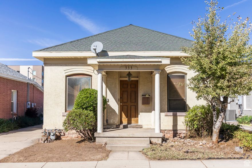 Charming 1904 Bungalow on a quiet closed street in the heart of downtown Salt Lake City!  Just steps from the Salt Lake City Public Library and within walking distance to shops, restaurants, and UTA Trax, this 3 bedroom 1 bathroom historic home offers endless potential for restoration and renovation.  While some of the original period details remain, the rest of the home is ready for a visionary buyer to bring this lovely home back to life.  Now is the opportunity to own a home in a prime location with unbeatable access to city living!  334 E. Beldon Place is also being sold directly across the street.  Make an offer on both! All information herein is deemed reliable but is not guaranteed. Buyer is responsible to verify all listing information, including square feet/acreage, to buyer's own satisfaction.  Seller is the Trustee and has never occupied the property.