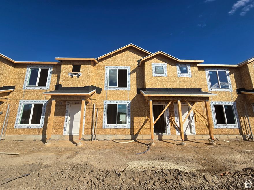 Be one of the first to own in this amazing cozy community and save some money with a great priced home with $$$$ towards closing costs and amazing incentives for UT Housing. Estimated completion first part of January. Discover the perfect blend of convenience and comfort in this new townhome! Boasting 3 bedrooms, 2.5 bathrooms, and a 2-car garage, this home has great mountain views, parks but also offers quick access to a variety of restaurants, shopping, and the freeway  all within a 5-minute drive. Your ideal home, perfectly situated for a vibrant lifestyle! Ask me about our Generous Home Warranties, Active Radon Mitigation System, and Smart Home Package which are all included. *No representation or warranties are made regarding school districts and assignments; conduct your own investigation regarding current/future school boundaries. Photos may or may not be of actual home. Buyers to verify colors, materials, and options. Square footage figures are provided as a courtesy estimate only and were obtained from building plans. ***Sales Center Hours: Open Monday, Tuesday, Thursday, Friday, and Saturday from 11:00 a.m. - 6:00 p.m. Wednesday from 1:00 p.m. - 6:00 p.m. Closed Sundays. Call for an appointment!