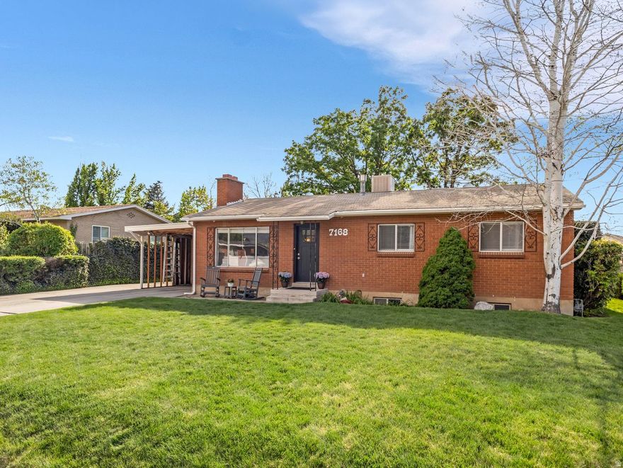 After 26 cherished years, this much-loved home-once intended to be the owners' forever home-is now available due to an exciting opportunity to build anew in the same neighborhood. Their move opens the door for you to enjoy this exceptional setting in the heart of Cottonwood Heights, where they lovingly raised their family. Take in breathtaking mountain views and savor unmatched access to the canyons offering world-class skiing and snowboarding, scenic hiking and biking trails, vibrant wildflowers, and seasonal festivals. Shopping, dining, entertainment, and freeway access are all just minutes away, making this location as convenient as it is beautiful. The home includes two water shares and an evaporative cooler that efficiently keeps the house comfortable during the hottest summer months, helping to keep utilities affordable. Start your mornings on the front porch soaking in stunning sunrises, and enjoy a spacious, private backyard perfect for relaxing or entertaining outdoors. With room to update or expand, this home offers endless potential to truly make it your own. Home sold "as is". Don't miss this opportunity-schedule a private tour today.