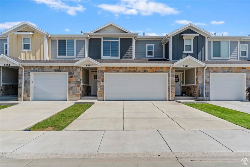 Don't miss out on this charming , move-in ready townhouse in desirable South Weber neighborhood -This townhome is loaded with upgrades and thoughtful details, from the upgraded trim package to a custom built-in desk perfect for working from home. The main living area features, a large open space and a custom fireplace ideal for cozy evenings and entertaining. Plus, you will love that all the appliances, including the refrigerator along with the washer, dryer and refrigerator included - a real convenience for buyers ready to move. Bright, open living spaces, quality finishes, and functional design make this a standout option. Opportunity is knocking- schedule a showing today!