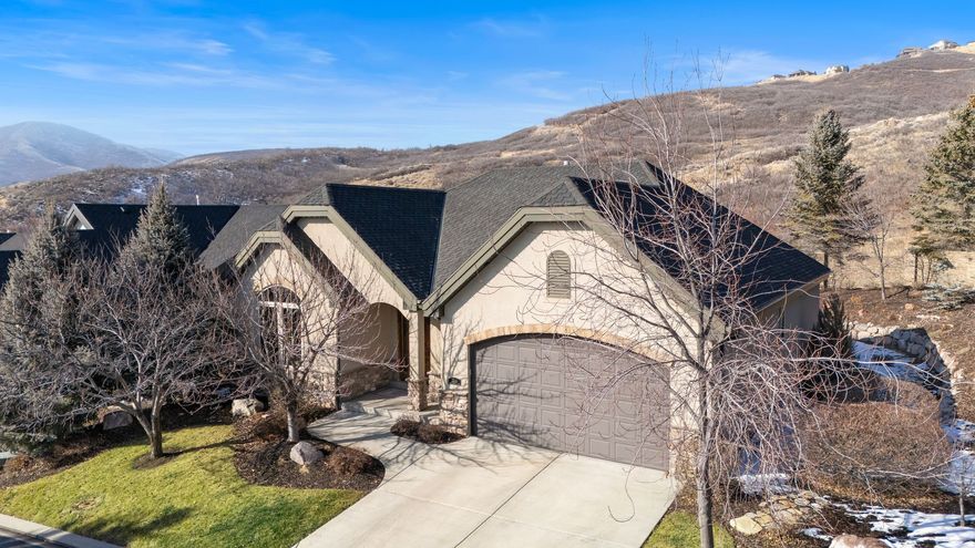 *Exceptional value opportunity*Customize the basement to your taste while remaining approximately $200,000 below the price of comparable fully finished homes in the area. Estimated total investment example:($869,900 purchase price + approx. $100,000 basement completion= $969,900). Welcome to this main floor living, one owner, spacious 3,678 total sq ft home. Designed for both comfort and functionality, This home features a bright and open floor plan with generous living spaces, large windows, and abundant natural light throughout. The kitchen provides ample cabinets and an over sized counter space, making it perfect for everyday living as well as entertaining. Multiple gathering areas offer flexibility for formal and informal use, while the spacious primary bedroom suite provides comfort, privacy and offers a relaxing retreat.. The 2nd bedroom is built into a spectacular library. The over sized 2 car garage has extra space for cabinets, bikes and storage. The unfinished basement is just waiting for your imagination. With 9-foot ceilings, there's room for 3 bedrooms (or two bedrooms and an exercise room),1 or 2 full-size bath, and a great room that could support a ceiling-mounted electric train track to mesmerize the little ones. Daylight windows offer vinca-covered rock walls.The backyard offers plenty of space for outdoor enjoyment, whether hosting gatherings, relaxing, or taking in the surrounding mountain views. Located near top-rated schools and outdoor recreation, this home combines size, location, and livability in one of Draper's most sought-after communities. This property offers convenient access to parks, hiking/biking trails, shopping, dining, and major commuter routes including I-15 and Bangerter Highway. Don't miss the opportunity to own a 3,678 sq ft home in such a prime location.Buyer to verify all information! and costs to customize the basement.
