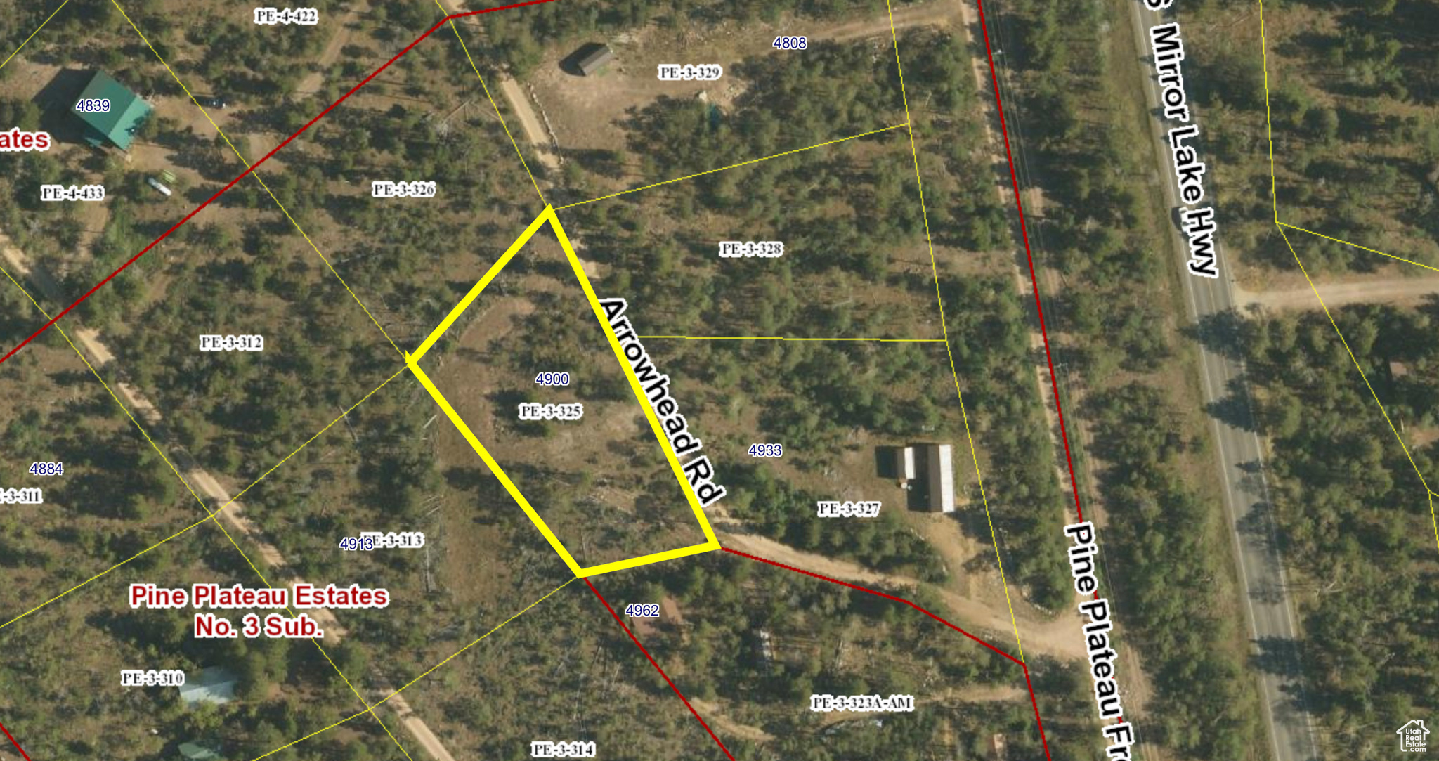 PINE PLATEAU ESTATES NO. 3 SUB. - Land