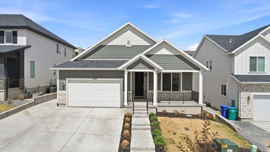 Move-in ready and thoughtfully upgraded, this West Jordan home offers flexibility, function, and value. The fully finished basement features its own kitchen and separate entrance. perfect for multi-generational living, guests, or added rental potential. Upstairs, you'll find a bright, open layout designed for everyday living and entertaining. Step outside to a finished backyard, ready to enjoy with minimal maintenance. The extended driveway provides extra parking and added convenience, Something you won't find in every home nearby. Located with quick access to Mountain View Corridor and Bangerter Highway, commuting across the valley is simple and efficient. This home checks the boxes for space, versatility, and location.