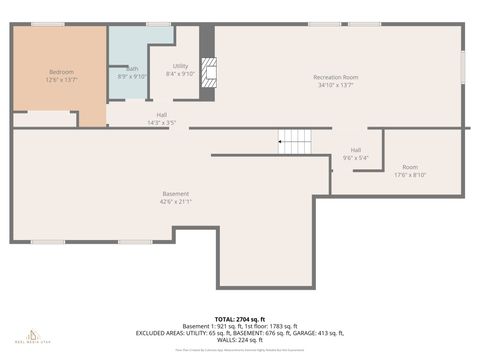 Tiny photo for 8760 S RUSTLER RD E, Cottonwood Heights, UT 84093 (MLS # 2135084)