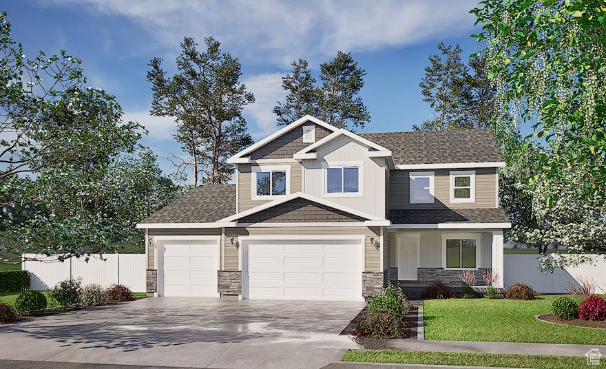 This Juniper floor plan is a must see. This plan is set for anyone who wants a large great room and has dreams of a HUGE walk in pantry! Build in this amazing Sunset Ridges subdivision and choose a floor plan starting in the low $500,000's. Lots of floor plans to choose from and this community is about as good as it gets. Views of the mountains and valleys all while having a flat yard. There are lots of options to choose from. Call today to start building your dream home. Check out all floor plans at sierrahomes.com!