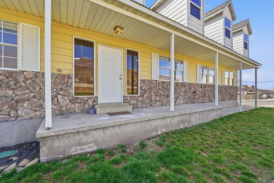 Explore this Updated Kaysville property perfectly situated on a spacious lot with stunning mountain views! This fully updated home with a New Kitchen w/ Quartz Counter tops, New cabinets, Appliances, offers a comfortable and functional layout including 2 main gathering  areas on the Main floor,  a generously sized primary suite with a private on-suite bath and walk-in closet and Private Balcony to enjoy the evening sunsets over the great Salt Lake and Antelope Island. One of the standout features of this property is the three garages/shops, providing incredible space for storage, hobbies, or agricultural use.  You'll also find ample storage throughout the home, from the basement to the outbuildings. The yard offers a rare combination of space and versatility, mature trees, open areas, and room to expand, garden, or simply enjoy the outdoors. Whether you're looking for extra workspace, privacy, or a property with character, this one truly stands out.