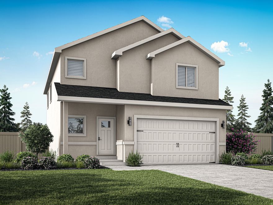 Come see for yourself the beauty that this brand-new two-story home has to show you. As you enter you are immediately greeted with a spacious living space on the main level, plenty of room on the second level, and ample room to grow in the basement.  Photo shows a Granite A elevation home to be built is a Granite B Elevation.