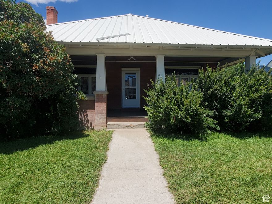 PRICE REDUCTION!!!! Charming 1918 Cottage Bungalow in the Heart of Montpelier! Step into timeless character with this beautifully renovated 1918 cottage bungalow, ideally located in the heart of Montpelier. This historic gem blends classic charm with modern convenience, featuring original 9-foot trey ceilings, stunning leaded glass windows, newly renovated bathroom with LED lighting and dual shower heads as well as solid stone wall in bedroom that speaks to its enduring craftsmanship. The updated kitchen offers a fresh, functional space while preserving the home's vintage feel. Enjoy the fully finished attic-perfect for a studio, master bedroom, guest room, or cozy retreat and a covered walk-out basement that adds both charm and utility. Two single-car garages with full power and alley access provide ample storage or workspace. Enjoy unbeatable convenience-just steps from restaurants, shopping, the post office, and local theater. Don't miss your chance to own a piece of Montpelier history with all the modern updates you need!  Square footage figures are provided as a courtesy estimate only and were obtained from Bear Lake County. Buyer is advised to obtain an independent measurement.