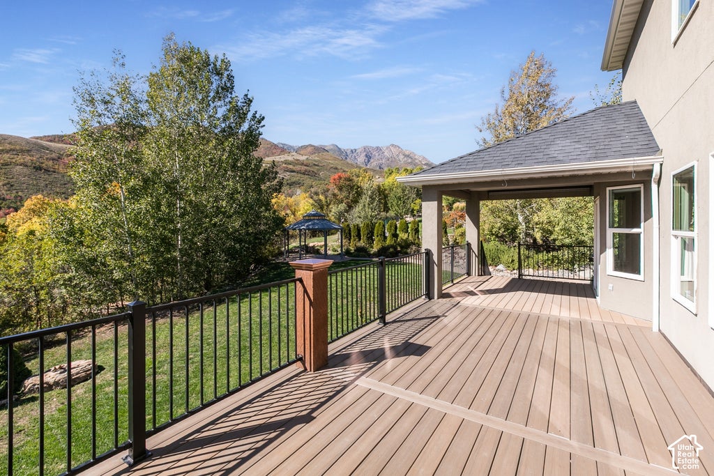 Photo of 5943 N ROBINSON LN W, Mountain Green, UT 84050 (MLS # 2188838)