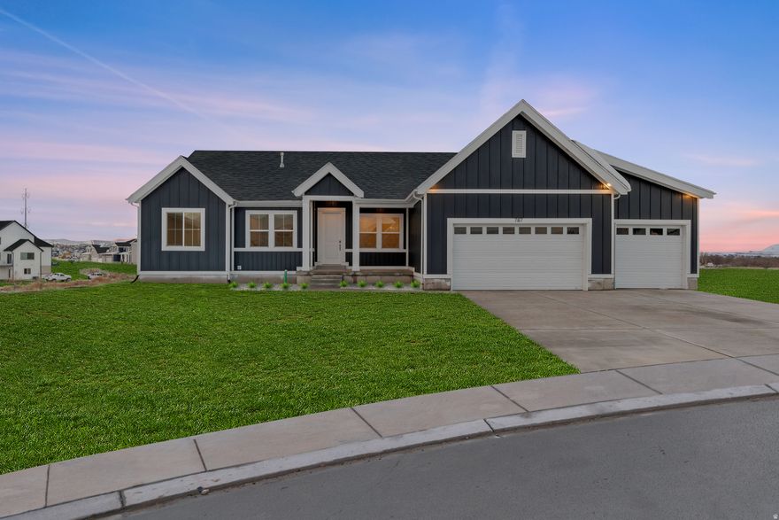 7k towards closing costs with our preferred lender DHI Mortgage! The Maryland is a stunning rambler on a .30-acre lot with incredible views. Featuring 9-foot ceilings with elegant tray accents, the open layout includes 3 spacious bedrooms and 2.5 bathrooms. The kitchen is equipped with double wall ovens, a sleek cooktop, and a layout ideal for entertaining. Ask me about our Generous Home Warranties, Active Radon Mitigation System, and Smart Home Package which are all included. *No representation or warranties are made regarding school districts and assignments; conduct your own investigation regarding current/future school boundaries. Photos may or may not be of actual home. Buyers to verify colors, materials, and options. Square footage figures are provided as a courtesy estimate only and were obtained from building plans. ***Sales Center Hours: Open Tuesday, Thursday, Friday, and Saturday from 10:00 a.m. - 5:00 p.m. Wednesday from 1:00 p.m. - 5:00 p.m. Closed Sundays. Call for an appointment!