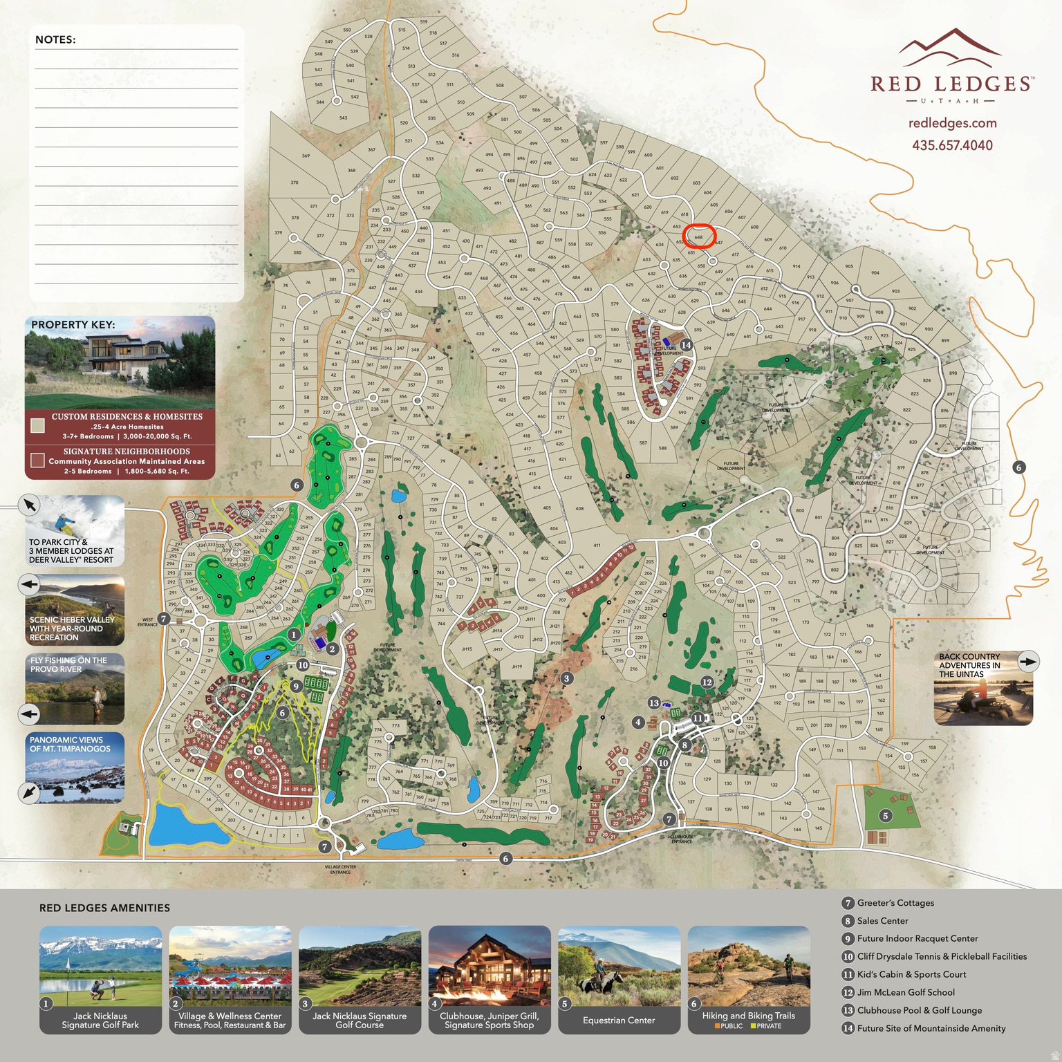 RED LEDGES - Land