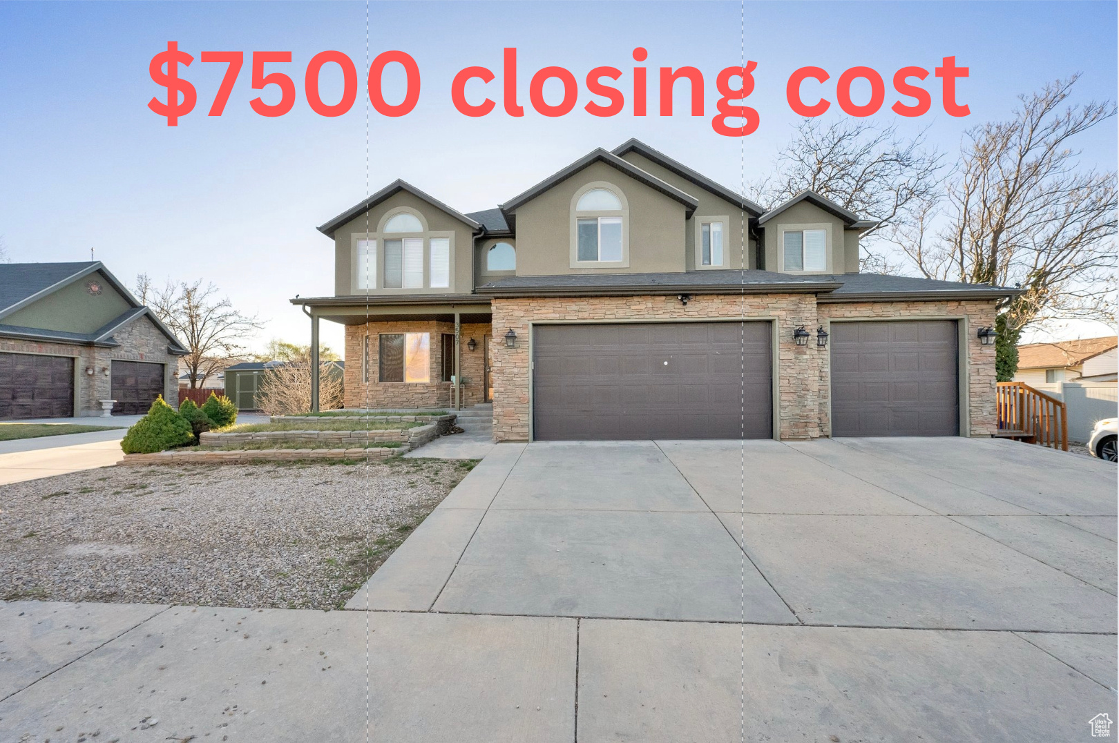 Priced Reduced!. Motivated Seller. The seller is willing to contribute up to $7,500 toward reducing the purchase price, covering closing costs, or buying down the interest rate. This meticulously maintained custom home is located on a serene private lane, offering both privacy and comfort. The property is in excellent condition, showcasing impeccable attention to detail throughout. The main level features a spacious kitchen with elegant countertops, along with a cozy family room and an additional den/office, ideal for work or relaxation. Upstairs, you'll find generously sized bedrooms, each providing ample space, along with a separate furnace and air conditioning system for enhanced comfort. The closets are equipped with built-in organizers, offering practical storage solutions. The lower level is fully equipped with a complete two mother-in-law apartment (both leased -$2500 rent), featuring two kitchens and plenty of additional finished living space, perfect for extended family or guests. Outside, the private, low-maintenance backyard provides a peaceful retreat, while RV parking offers convenient options for your recreational vehicles. This home is ideally located close to a wide range of amenities and offers quick access to major freeways for ease of commuting. To schedule a showing, please contact TRU Realty Group