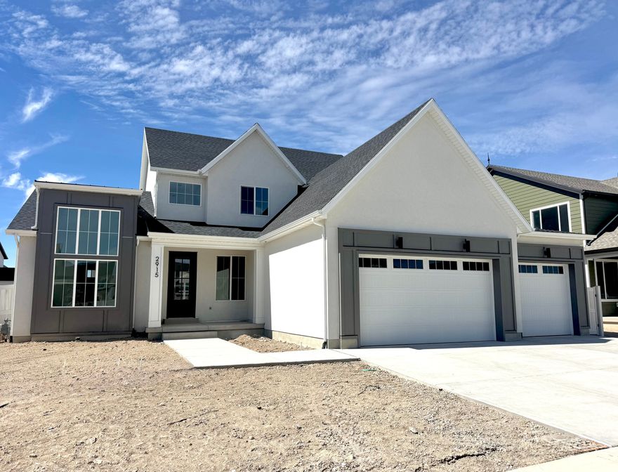 The Durango is a two-story floor plan with four bedrooms and two-and-a-half bathrooms. The main floor includes a formal living room or office, a primary en suite with vaulted ceilings and a large walk-in closet, and a mudroom, powder bath, and pantry off the garage entry for convenience. Upstairs, three bedrooms share a full bath, and an adjacent laundry room.  This home is located in Firefly, the master-planned community built specifically for kids to live life unplugged. Stop fighting over screen time and start reconnecting in an environment engineered to encourage play. Firefly isn't just a neighborhood, it's a 350+ acre network of parks, trails, and amenities designed to inspire adventure and activity. The day you move in, your kids will be enjoying the skate and wheels park, the bike pump track, the downhill mountain bike course, pickleball and basketball courts, neighborhood playgrounds, and miles of trails. Is your child shy?  Firefly has the region's only full-time Activities Director curating weekly activities and events for all ages, encouraging families and neighbors to connect in nature. Located in Eagle Mountain, Firefly is an easy commute to the Silicon Slopes, with close proximity to shopping and entertainment. Just 40 miles south of Salt Lake City and 30 miles north of Provo, it's one of Utah County's fastest-growing cities. Book a tour of this beautiful Candlelight home, explore all the amenities, and see for yourself why Firefly is the best place in Utah to raise your kids.