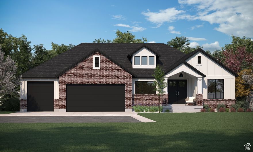 Builder Incentive: **Up to $15,000 in Preferred Lender Credit toward closing costs or a rate buy down.**  Welcome to The Wallace-a stunning 3 bed, 2.5 bath rambler offering over 3,800 sq ft of stylish living space in the heart of Farmington. This thoughtfully designed home features a spacious open layout, finished basement with rec room, and a 3-car garage.  Enjoy custom cabinetry, quartz countertops, luxury vinyl plank flooring, and tall ceilings throughout. The kitchen shines with stainless steel appliances and designer finishes, while the oversized windows bring in tons of natural light.  Step outside to a partially covered deck overlooking the backyard-perfect for entertaining or relaxing. Located in the charming Gatrell Gardens community, close to schools, trails, and all the best of Davis County.  This is the perfect mix of comfort, style, and function-don't miss your chance to call it home!