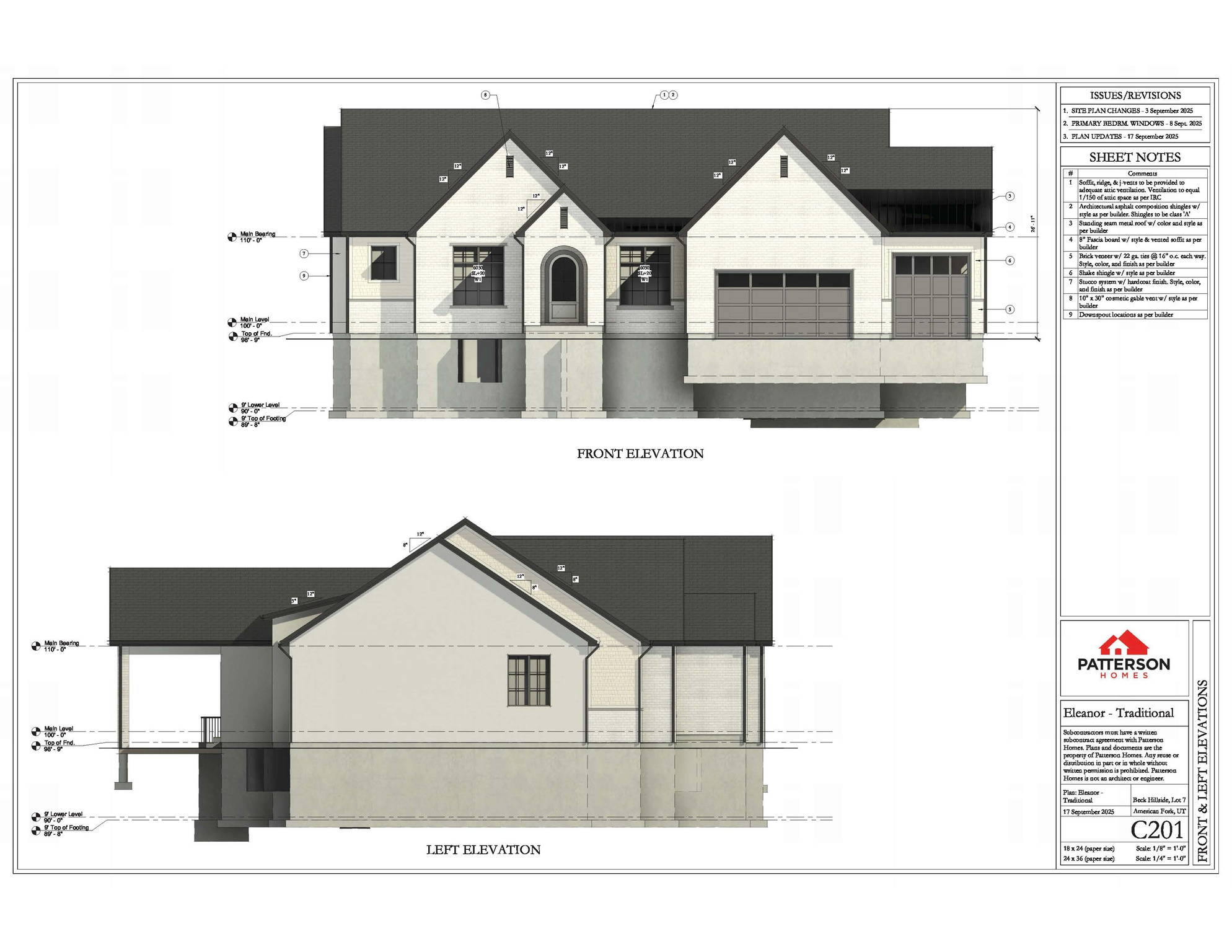 BECK HILLSIDE ESTATES - Residential