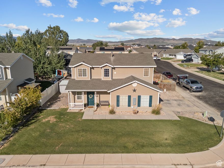 Clean and updated 3 bedroom, 2.5 bathroom, 1,578 sq ft home on a corner lot. Located only 2 block away from Iron Springs Elementary. This updated home offers lots of upgrades including remodeled master bathroom and accent walls throughout. Each room is spacious with large closets. A large laundry room is hard to find at this price point, but you will find it here.  There are limited 2 level options in the neighborhood to maximize your sq ft and your yard space.  This home is well taken care of.  Optional RV parking with a side gate if desired. Another bonus to owning a corner lot.  Act now before this home is sold!