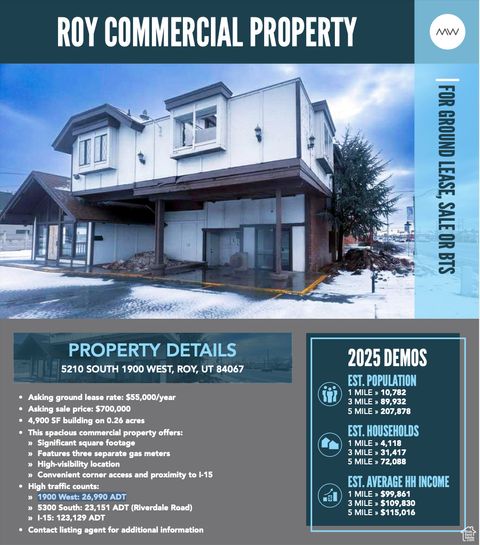 Photo of 5210 S 1900 W, Roy, UT 84067 (MLS # 2092626)