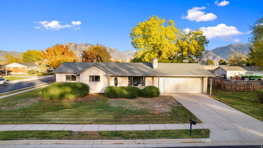 Come see this house of possibilities! Enjoy main level living with 3 bedrooms and 2 baths and a newer kitchen with granite countertops, breakfast bar, and updated appliances. Brand new carpet throughout the main level and updated lighting. Cozy up to the wood burning fireplace and large picture window drenching the gathering room with west facing daylight. So many options for the unfinished basement with separate entrance for potential apartment. Find added value in the adjacent .04 acre lot that is included with the sale and could be used for numerous purposes, perhaps additional parking, a concrete pad, garage, workshop, and more. Newer roof (2019), newer HVAC (2023), and newer water heater (2018). Conveniently located 5 mins from State Street, I-215 and Fashion Place Mall, and at the end of a dead end street. Just freshly deep cleaned, this house is ready to be your new home!
